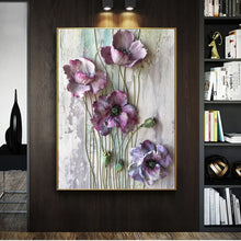 Load image into Gallery viewer, Scandinavian Modern Fashion Wall Art Abstract Floral HD Canvas Poster Prints Home Decor