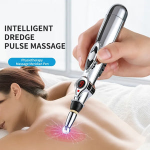 Electronic Acupuncture Pen Meridian Energy Massage Point Pain Relief Therapy Device
