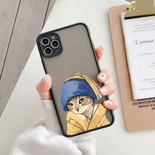 Load image into Gallery viewer, Oil Painting Van-Gogh Cat Case For Samsung Galaxy S25 S24 S23 S22 Ultra S21 FE A16 A14 A52 A15 A35 A13 A53 A55 A34 A54 4G Cover