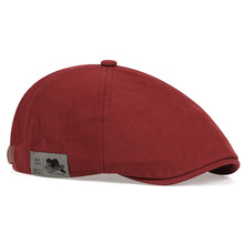 Load image into Gallery viewer, Men Side Letter Sticker Newsboy Caps British Painters Hats Spring and Autumn Adjustable Flat Cap Hip Hop Berets Peaked Cap