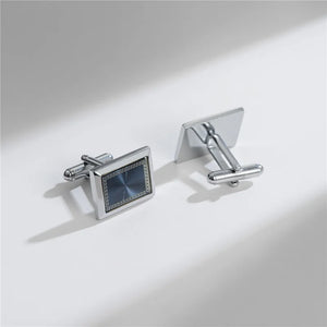 Luxury Men's Cufflinks & Tie Clip Set - Wedding Guest Gift Fashion Jewelry