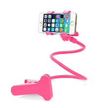 Load image into Gallery viewer, 70cm 360 Clip Mobile Phone Holder Stand Portable Flexible Lazy Bed Desktop Bracket Smartphones Desk Bed Mount Stand Base Support