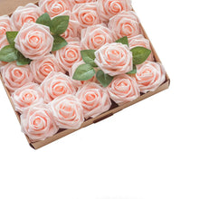 Load image into Gallery viewer, Foam Artificial Roses - 15/25/100pcs Fake Flowers for Wedding, Party &amp; Gift Décor