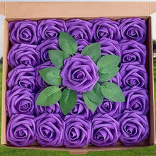 Load image into Gallery viewer, Foam Artificial Roses - 15/25/100pcs Fake Flowers for Wedding, Party &amp; Gift Décor