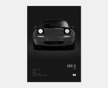 Load image into Gallery viewer, Black and White Japan Cars Luxury Super Sport Car Poster Aesthetic R34 Gtr 240sx Canvas Print for Wall Art Garage Room Decor