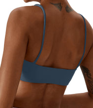 Load image into Gallery viewer, Super soft fabric back cross sports bra fitness top women's high-quality yoga clothes women's fitness running bra fitness yoga b