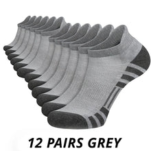 Load image into Gallery viewer, 6-12 Pairs Men's Outdoor Gym Football Socks Large Size