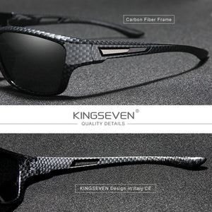 Kingseven Polarized Cycling Sunglasses UV400 Men's Fashion Square Sun Glasses