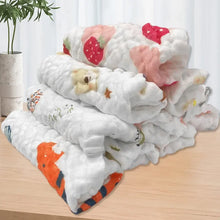 Load image into Gallery viewer, 5pc Muslin Washcloths! Soft, Absorbent, Baby Bath