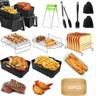 Air Fryer Accessories Set for  Ninja Foodi Max Dual Zone Air Fryer AF400EU/AF300EU/AF451EU  With Silicone Air Fryer Mold Baking