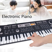 Load image into Gallery viewer, 61-Key Kids Electronic Piano Keyboard with Microphone - Portable Educational Toy