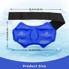 Load image into Gallery viewer, Therapy Reusable Gel Cold Pack Ankle Brace Ice Pack Wrap For Injuires Hot Cold Ankle Support For Pain Relief Sprains