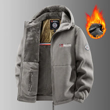 Load image into Gallery viewer, Men Heated Fleece Jacket Winter Thermal Outdoor Tactical Coat