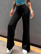 Load image into Gallery viewer, Casual Yoga Straight Leg Wide Leg Pants Loose Slim Fit Wide Leg Seamless Activewear Daily Versatile Yoga Fitness Long Trousers