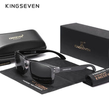 Load image into Gallery viewer, KINGSEVEN Polarized Men&#39;s Sunglasses - UV400, Anti-reflection, Rectangle Sports Glasses