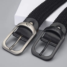 Load image into Gallery viewer, Men's Belt Casual Woven Elastic Belt Outdoor Sports Women's Belt No Need for Punching Climbing Work Belt For Men Women Fashion