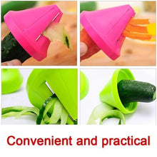 Load image into Gallery viewer, Kitchen Rotating ShredderSpiral Peeler Manual Vegetable Slicer Fruit Potato Radish Grater Kitchen Gadgets Kitchen Accessories