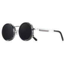 Load image into Gallery viewer, CRIXALIS Polarized Round Sunglasses ND9 Adjustable Dimming Men Women Retro Punk Men's Fishing Eyeglasses Outdoor Shades UV400