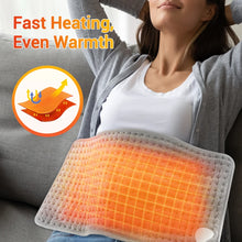 Load image into Gallery viewer, Electric Heating Waist Pad Adjustable Temperature Massage Waist Warm&amp;Hot Compress For Abdomen Uterus Thermal Lumbar Support Belt