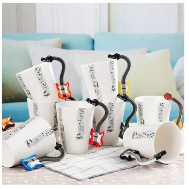 Music Mug! Guitar or Violin, Cute, 240ml