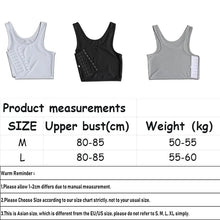 Load image into Gallery viewer, Flat Chest Binder Tomboy Underwear Seamless Shaping Tank Top Vest Bustier for Women