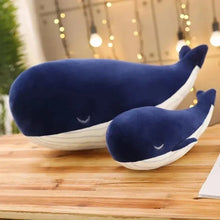 Load image into Gallery viewer, 25cm Cartoon Blue Whale Plush - Stuffed Sea Animals Pillow, Girls Kids Birthday Gift