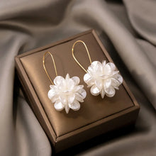 Load image into Gallery viewer, 2PC Women's Fashion Trend DIY Pearl Petal Ball Earrings Outdoor Travel Carnival Banquet Party Holiday Dressing Gifts