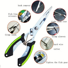 Load image into Gallery viewer, Multi-Tool Fishing Pliers! Line Cutter, Split Rings