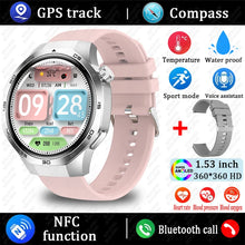 Load image into Gallery viewer, 2025 New Watch 5 MAX Smart Watch HD AMOLED Screen NFC GPS Tracker Bluetooth Call Waterproof Sports Health Smartwatch Men Women