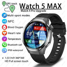 Load image into Gallery viewer, 2025 New Watch 5 MAX Smart Watch HD AMOLED Screen NFC GPS Tracker Bluetooth Call Waterproof Sports Health Smartwatch Men Women