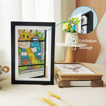 Load image into Gallery viewer, Children Art Frames Magnetic Front Open Changeable Kids Frametory for Poster Photo Drawing Paintings Pictures Display Home Decor