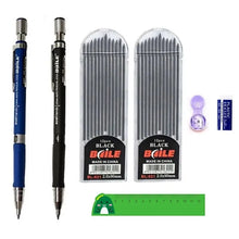 Load image into Gallery viewer, 2.0mm Mech Pencil Set! Bold Lead, Sketching, Art, Writing