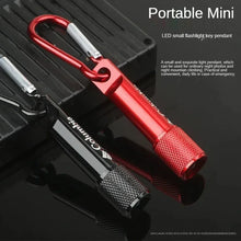Load image into Gallery viewer, Portable Mini Torch Keychain Pendant with battery Small Light led flashlight Car Key Chain Pendant Key Ring mini flashlights