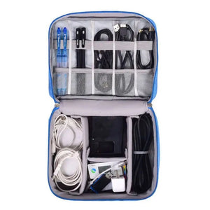 Waterproof Cable Organizer! Tech Pouch, Travel Bag