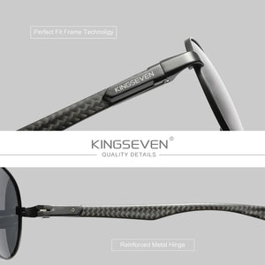 KingSeven Pilot Sunglasses | HD Polarized UV400 Luxury Eyewear for Men Women