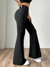 Load image into Gallery viewer, Women's High Waist Legging Tummy Control Bootcut Workout High Waist Bell Bottom Pants 4-Way-Stretch Athleisure  Pants