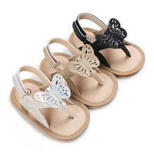 Load image into Gallery viewer, Baby Girl Sandals: Summer, Bowknot, Anti-Slip, Meckior