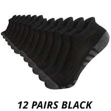 Load image into Gallery viewer, 6-12 Pairs Men's Outdoor Gym Football Socks Large Size
