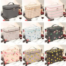 Load image into Gallery viewer, Cute Geometric Makeup Bag - Waterproof Travel Storage, Urban Style