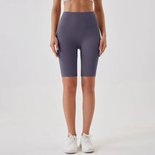 Load image into Gallery viewer, 2024 High-Waisted Buttock Lifting Yoga Shorts Summer Seamless Yoga Legging Shorts Outer Wear Tight Cycling Athletic Gym Shorts