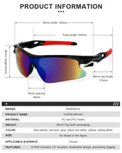 Load image into Gallery viewer, RIDERACE Sports Sunglasses - Cycling Goggles for Men