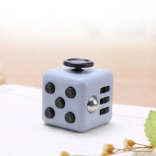 Load image into Gallery viewer, Solid Color Fidget Dice – Stress Relief Toy for Autism, Anxiety, Kids &amp; Adults