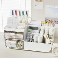 Desktop Storage Box Cosmetics Drawer-type Cute Box Office Stationery Organizer Box Study Desk Storage Rack