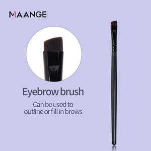 Maange 6 Pc Eye Brush Set | Pro Eyeshadow & Liner