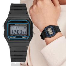 Load image into Gallery viewer, Fashion Sports Men's Digital Watch Top Brand Simple Square LED Display Casual Silicone Strap Electronic Clock for Men