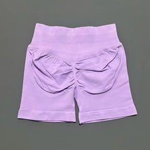 Load image into Gallery viewer, Histello Sports Shorts 4.5" Women Yoga Exercise Shorts Scrunch Bum Hip Tight Workout Fitness Activewear Gym Running Short Pants