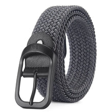 Load image into Gallery viewer, Men's Belt Casual Woven Elastic Belt Outdoor Sports Women's Belt No Need for Punching Climbing Work Belt For Men Women Fashion