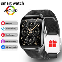 Load image into Gallery viewer, New Ultra Thin Smart Watch men 1.96" AMOLED 360*360 HD Pixel Display Always Show Time Call Reminder Smartwatch Ladies For huawei
