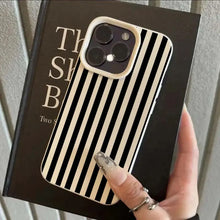 Load image into Gallery viewer, Colorful Striped Minimalist INS Couple Phone Case For iPhone 17 16 11 13 12 14 15 Pro Max XS X XR 7 8 Plus 16E 16 17 Pro Cover