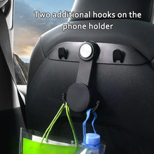 Load image into Gallery viewer, Hipacool Car Seat Back Hook for Tesla Model 3/Y/3 Highland Car Phone Holder Stand Magnetic with Hook Car Interior Accessories